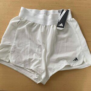 NWT Adidas AeroReady Women’s Shorts xs White